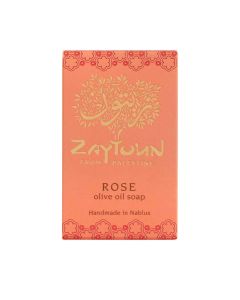Zaytoun - Rose Olive oil Soap - 12 x 100g