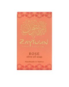 Zaytoun - Rose Olive Oil Soap - 12 x 100g