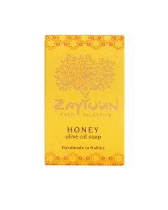 Zaytoun - Honey Olive Oil Soap - 12 x 100g