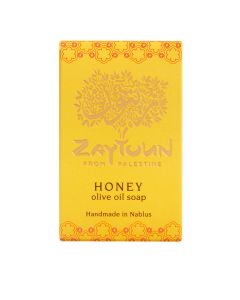 Zaytoun - Honey Olive Oil Soap - 12 x 100g