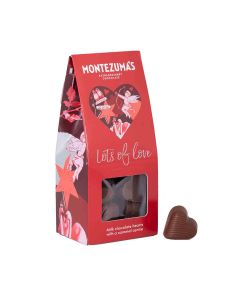 Montezuma's - Love of Love Milk Chocolate & Caramel Hearts - Truffle Carton - 10 x 120g