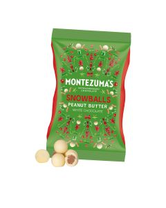 Montezuma's Chocolates - White Chocolate Peanut Butter Snowballs Bag - 7 x 150g