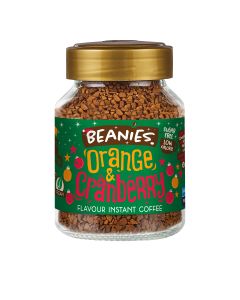 Beanies Coffee - Orange & Cranberry Flavour Coffee - 6 x 50g
