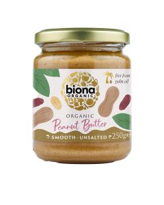Biona - Peanut Butter Smooth - 6 x 250g