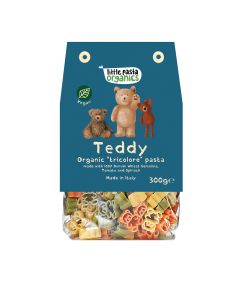 Little Pasta Organics - Teddy Shaped Pasta - 12 x 300g 
