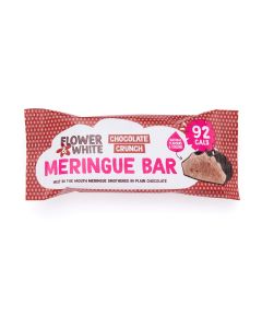 Flower & White - Chocolate Crunch Meringue Bar - 12 x 20g
