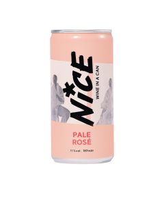 Nice - Pale Rosé Wine Can ABV 11% - 12 x 187ml