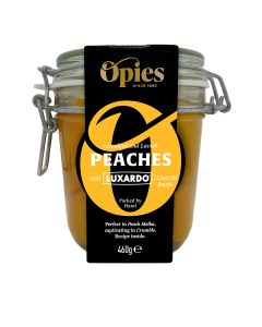 Opies - Peaches with Luxardo Aged Brandy in Kilner Jar - 6 x 500g