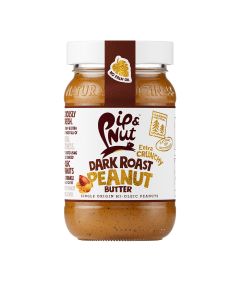 Pip & Nut - Dark Roast Crunchy Peanut Butter - 6 x 300g