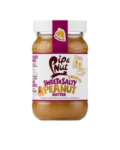 Pip & Nut - Sweet & Salty Crunchy Peanut Butter - 6 x 300g