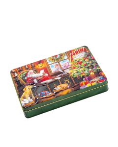 Sorini - Mixed Case of Christmas Time Tins with Chocolate Cream & Cereal - 7 x 185g