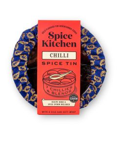 Spice Kitchen - Chilli Spice Tin & Silk Wrap - 4 x 850g