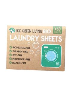 Eco Green Living  - Biodegradable Laundry Sheets - 17 x 20g