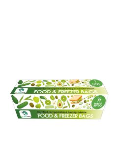 Eco Green Living - Food and Freezer Bags 2L (25 Bags) - 36 x 10g