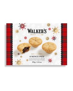 Walkers Shortbread - 6 Luxury Mince Pies - 6 x 372g