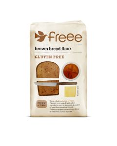 Freee - Gluten Free Brown Bread Flour - 5 x 1kg