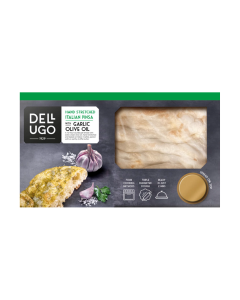 Dell'Ugo   - Garlic Pinsa Bread - 4 x 220g (Min 19 DSL)