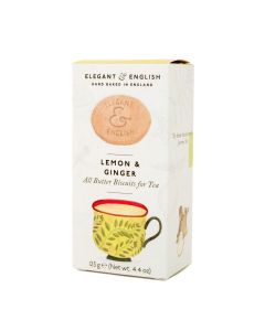 Elegant & English - Lemon & Ginger  - 6 x 140g