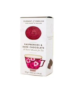 Elegant & English - Raspberries & Dark Chocolate  - 6 x 140g