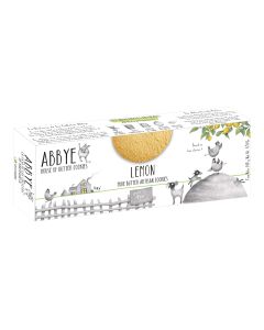 ABBYE BISCUITS - All Butter Artisan Biscuits with Lemon - 12 x 140g
