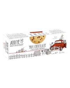 ABBYE BISCUITS - All Butter Artisan Biscuits with Milk Chocolate Chips & Salted Caramel - 12 x 140g