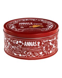 Anna's - Seasonal Tin Filled with Traditional Pepparkakor - 12 x 425g
