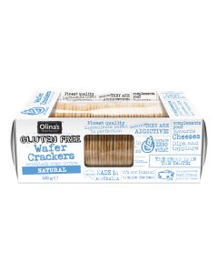 Olina's Bakehouse - Gluten Free Natural Wafer Crackers - 12 x 100g