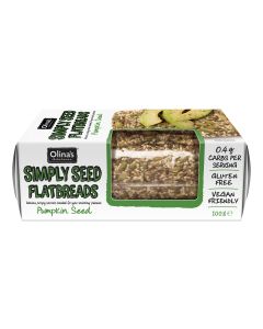 Olina's Bakehouse - Gluten Free Pumpkin Seeds Simply Seeded Flatbreads - 10 x 100g