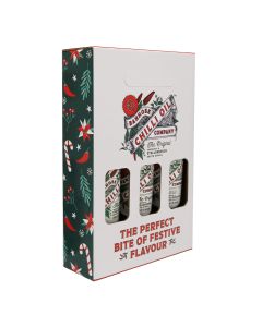 Banhoek Chilli Oil - Festive 3 Bottle Gift Box of Chilli Oil - 8 x 750ml