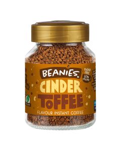 Beanies Coffee - Cinder Toffee Flavour Coffee - 6 x 50g