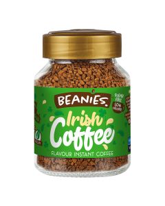 Beanies - Irish Cream Flavored Instant Coffee - 6 x 50g