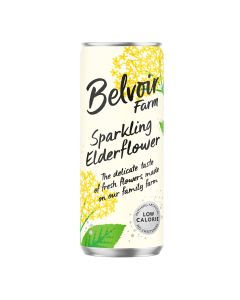 Belvoir - Sparkling Elderflower - 12 x 330ml