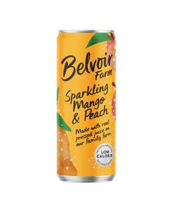 Belvoir - Sparkling Mango & Peach - 12 x 330ml