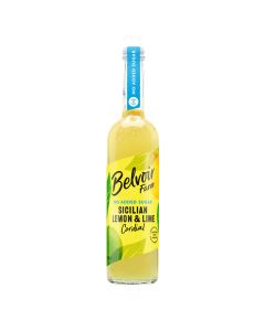 Belvoir - No Added Sugar Sicillian Lemon & Lime Cordial - 6 x 500ml