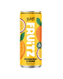 Belvoir - FRUiTZ Passion Fruit & Mango - 24 x 330ml