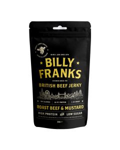 Billy Franks - Roast Beef & Mustard Jerky - 15 x 30g