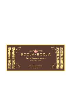 Booja-Booja - Organic Salted Caramel Mocha Chocolate Truffle Loglets - 8 x 115g