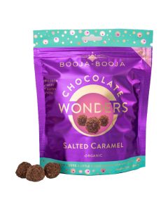 Booja-Booja - Organic Salted Caramel Chocolate Wonders Bag - 8 x 65g