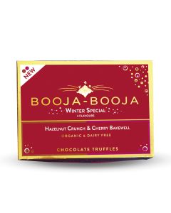 Booja-Booja - Organic Cherry Bakewell & Hazelnut Chocolate Truffles  - 8 x 92g