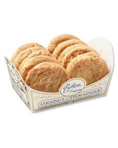 Botham's of Whitby - Coconut & Stem Ginger Biscuits - 12 x 200g
