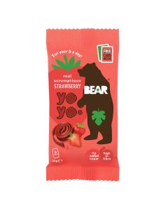 BEAR - Strawberry Fruit Yoyos  - 18 x 20g