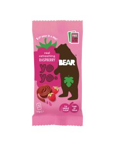 BEAR - Raspberry Fruit Yoyos  - 18 x 20g