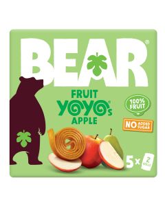 BEAR - Apple Fruit Yoyos Pack - 6 x 100g