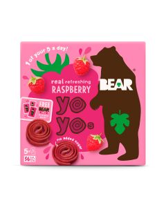 BEAR - Raspberry Fruit Yoyos - 6 x 100g