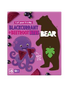 BEAR - Blackcurrant & Beetroot Bites - 4 x 72g