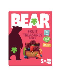 BEAR - Berry Fruit Treasures - 4 x 100g