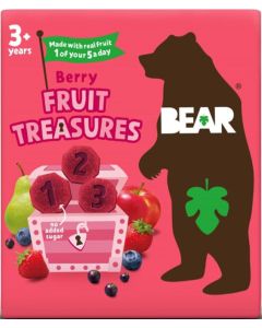 BEAR - Berry Fruit Treasures - 4 x 10g