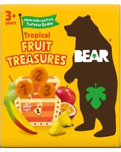 BEAR - Tropical Fruit Treasures - 4 x 100g