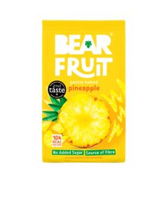 BEAR Fruit - Gently Baked Pineapple - 6 x 100g