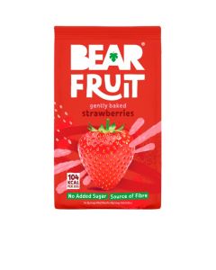 BEAR Fruit - Gently Baked Strawberries - 8 x 90g